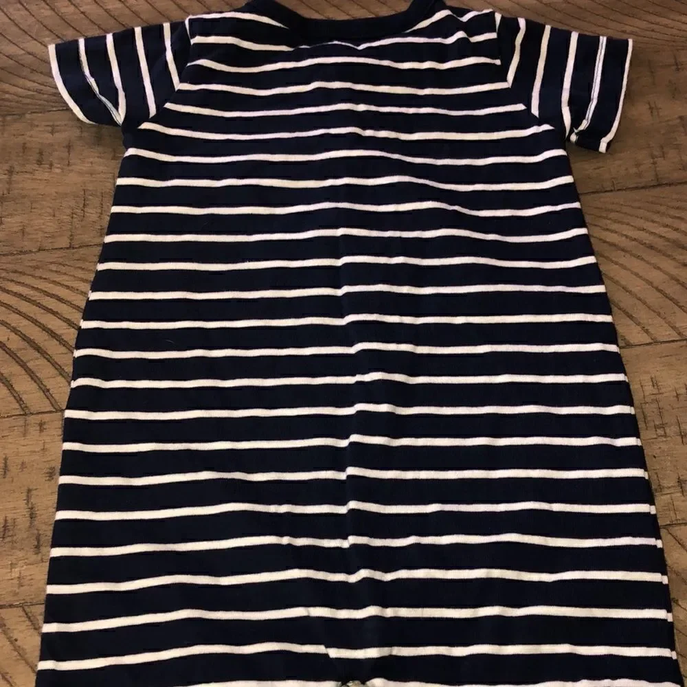 Captain 👩‍✈️ 👩‍✈️ Adorable! Carters Onesie Snap Bottom for Easy In and Out.
